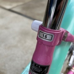 中古美品　16インチ自転車　女の子の画像