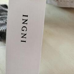 INGNI イング 帽子レディース　サテンコラージュ付き　 グレーの画像
