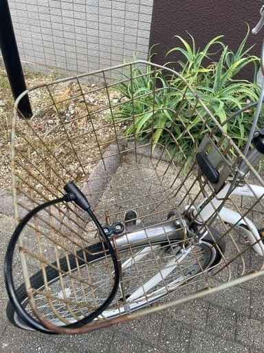 自転車　ママチャリ（非電動）　OGKチャイルドシート付き
