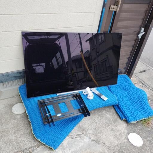 【2018年製】動作OK55 型有機ELテレビ　TOSHIBA　REGZA　壁掛けスタイル