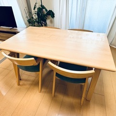 【お渡し先確定】ダイニングテーブル 4人掛け