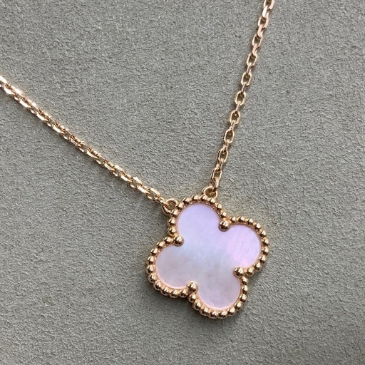 ヴァンクリーフ&アーペル　ヴィンテージアルハンブラ　ネックレス　マザーオブパール