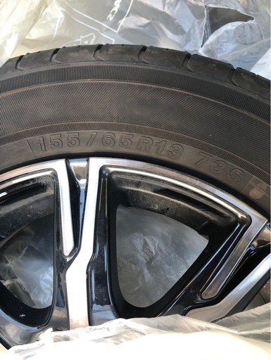 最終値下げホイールセット　　155/65R13 73S