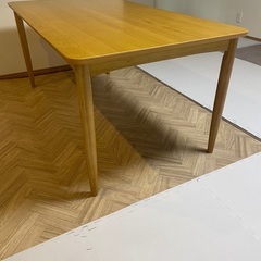 【★最終値下げ！！！新品・未使用★】木製 ダイニングテーブルの画像