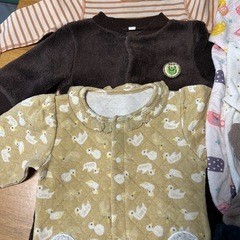 まとめ売り　秋冬ベビー服　女の子　80サイズの画像