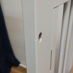 折りたたみミニベビーベッド／ミルキーグレー／カトージの画像