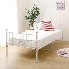 ニトリ　シングルパイプベットフレームの画像