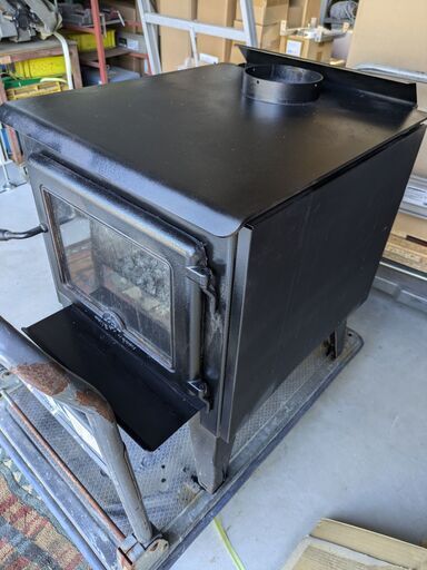 中古薪ストーブ＆煙突