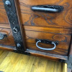 【ジャングルジャングル和歌山店】【Wa3408】箪笥 雲龍鉄金具  アンティーク  昭和レトロ リユースショップ リサイクルショップ  和歌山市 岩出市 海南市 岬町 和歌山 大阪の画像