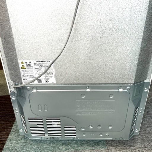 シャープ３ドア冷蔵庫 両開きタイプ 2019年製　容量350L SJ-W352E 