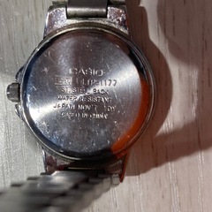 CASIOレディース腕時計の画像