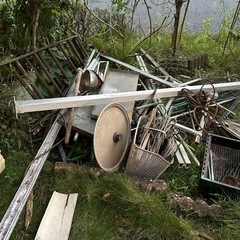 鉄＆アルミ等【金属廃材】 推定100Kg 以上