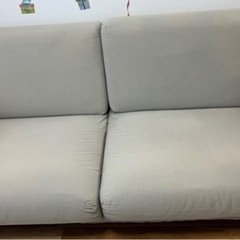  【12:00更新】無印の2.5シーターソファ  