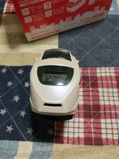 【交渉可】小田急ロマンスカーVSE　目覚まし時計&貯金箱