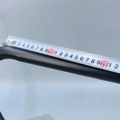 くねりZバーハンドル/1インチハンドル/ブラック/アメリカン・クルーザースタイルの画像