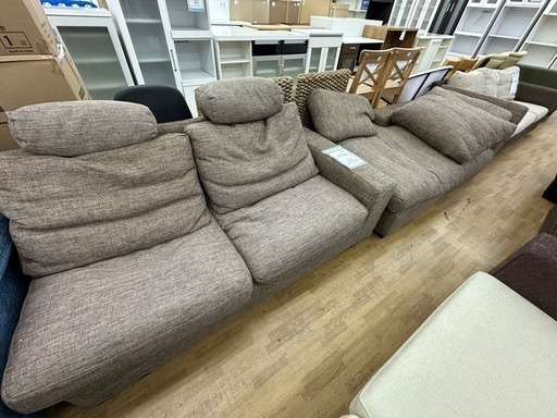 【ドリーム川西店御来店限定】3Pソファ／クリーニング済み 【2001255255600052】