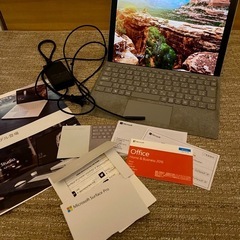 Surface Pro 5 Win10 Pro搭載 マイクロソフト Surface pro5 タブレット PCサーフェスノートパソコン Core i5 7300U/ 8GB / SSD:128GBの画像