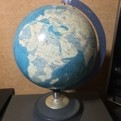 地球儀　高さ約40cmの画像
