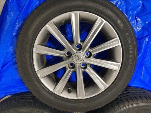 純正ホイール　タイヤ(17インチ)付き　4本セット