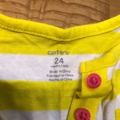 carter's　ワンピース　
85センチの画像