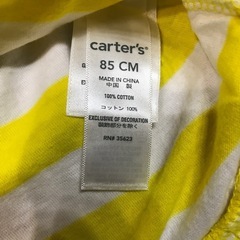 carter's　ワンピース　
85センチの画像