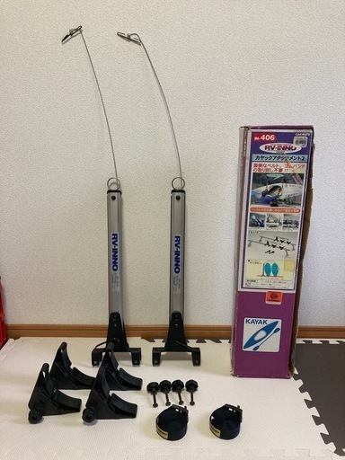 INNO ルーフキャリア取付 カヤック アタッチメント