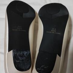 【17日朝まで】パンプス【新品】 acqua calda Lサイズ LLサイズの画像
