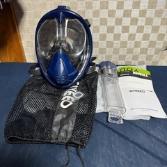 フルフェイス型シュノーケルの画像