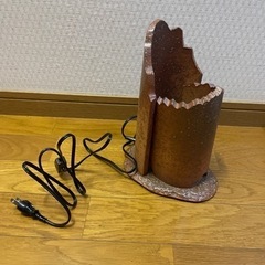 【新品未使用】信楽焼のインテリアライト