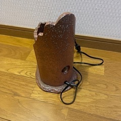 【新品未使用】信楽焼のインテリアライトの画像