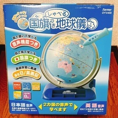 レイメイ 国旗付しゃべる地球儀