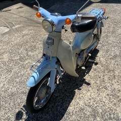リトルカブ⭐️水色⭐️可愛い原付⭐️すぐ乗れます❣️の画像