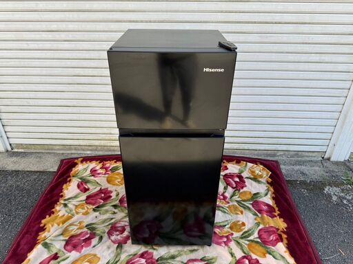 Hisense★HR-K12HB★ノンフロン冷凍冷蔵庫★2024年製★124L★ブラック★右開き★引き取り限定