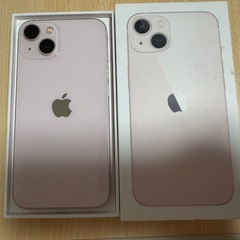 美品　9/22.23取引で値段相談しますiPhone13 128...