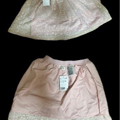 新品　キッズスカート　HM 子供用品 キッズ用品 子供服 ガール...