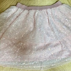 新品　キッズスカート　HM 子供用品 キッズ用品 子供服 ガールズ140の画像