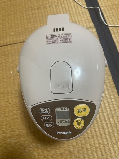 パナソニック ジャーポット NC-BJ224 2020年製 2.2L