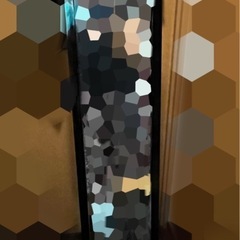 スタンドミラー 黒枠 姿見