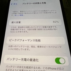 iPhoneXS 256GB simfree 黒　82% 新品ケース/フィルム付の画像