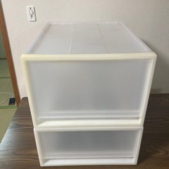 収納ケース 2個の画像