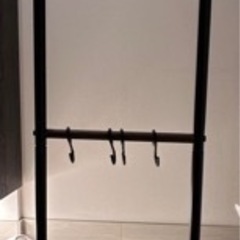 ニトリ　傘ハンガー ブラックの画像