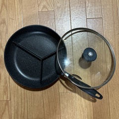 【引き取り限定】3分割フライパン無料で差し上げます
