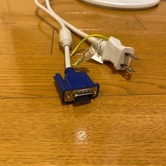 【液晶モニターVGA端子】NEC 24型ワイド液晶ディスプレイ LCD-AS242W速い応答速度！テレワーク・セカンドディスプレイ・マルチディスプレイとしても最適！の画像