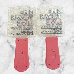 SM-TOWN　東方神起❤ペンライト　銀テ　7点セット　K-POPの画像