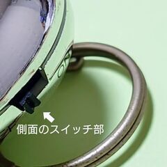トイレ用音消し流水音🚽擬音機《音セレブ シルバー OC-110S》新品ボタン電池付き♻️中古品の画像