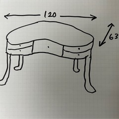 アンティークドレッサーの画像