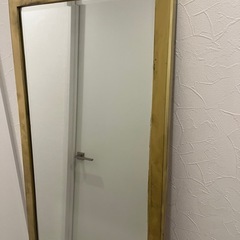 ゴールド　姿見　鏡の画像
