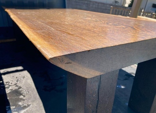 ウエンジ／一枚板／ローテーブル