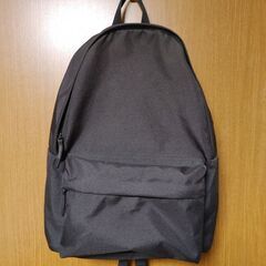 無印良品 撥水リュックサック【ブラック】初代