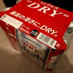 スーパードライ　500ml×6本パック